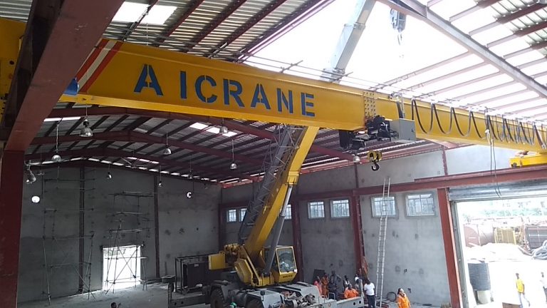 Completion of 10 Ton OH crane installation for Topline Ltd
